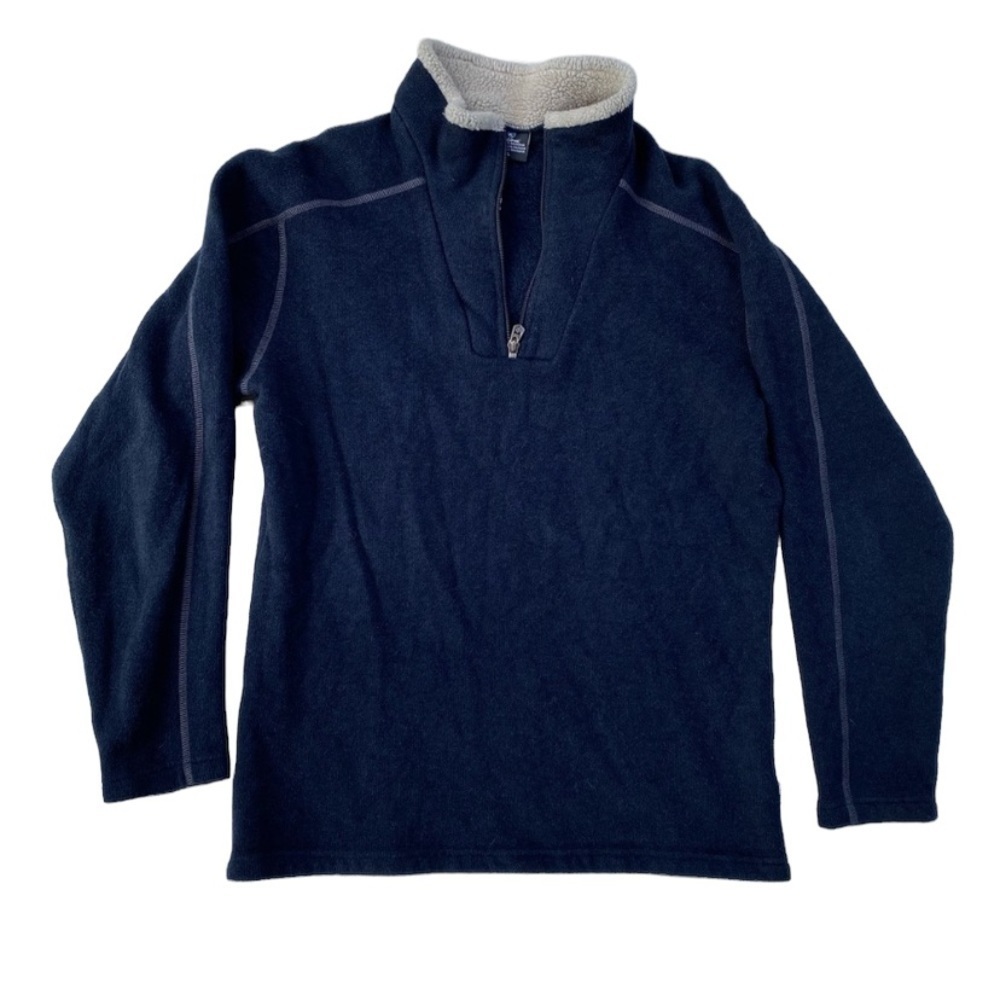KUHL 1/4 Zip Fleece Pullover Jacket size L Youth